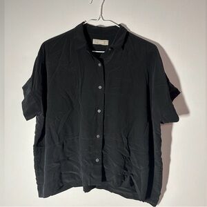 The Boxy Shirt in Washable Silk